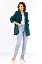 Жакет Ольга Стиль арт. С986 морск. волна