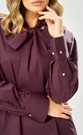 Blouse Ava fashion M-235 bordovyj