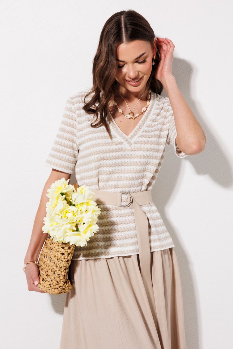 Платье Люше арт. 4378 бежевый