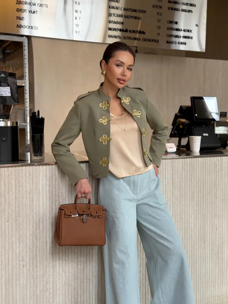 Spodnie Aura chic life #4186. 170