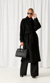Płaszcz Beautiful & Free 9014 chernyj