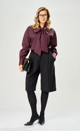 Blouse Ava fashion M-235 bordovyj