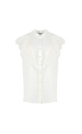 Blouse Elema 2K-1500-1 molochnyj 164