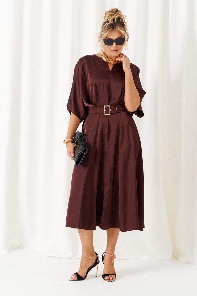 Платье Beautiful & Free арт. 6443 шоколад