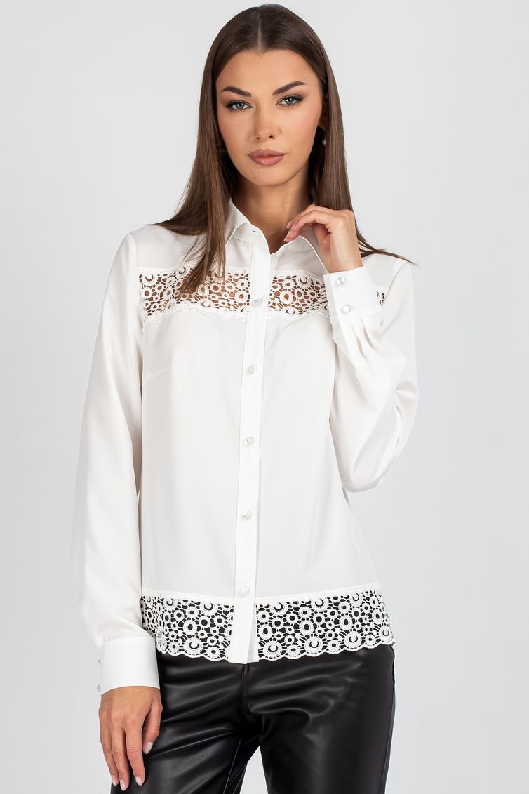 Blouse VIZAVI #737 molochnyj
