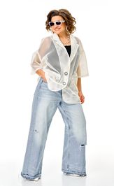 Жакет Anastasia 1349 молочный