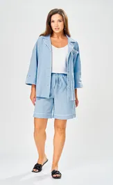 Костюм Ava fashion М-218 голубой