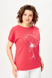 Футболка Rumoda арт. 2063 (короткий рукав) коралловый