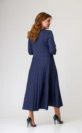 Sukienka SandyNA 13637 sinij