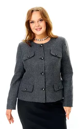 Garnitur Anastasia MAK 1354 Sero-chernyj