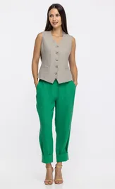 Жилет FASHION CENTRE Л-4042 песочный