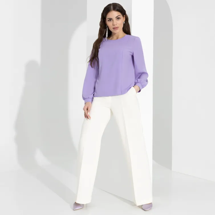 Bluzka CHARUTTI #Sposob ocharovaniya (sweet lilac)