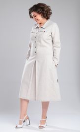 Dress Celentano 5017.2 len bezh