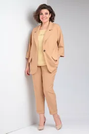 Garnitur Ladis Line #1490 karamel