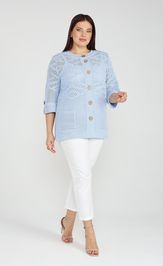 Кардиган BONADI 2178 голубой