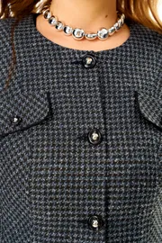Garnitur Anastasia MAK #1354 Sero-chernyj