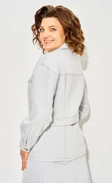 Żakiet Anastasia MAK 1344 goluboj