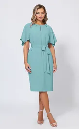 Платье BAZALINI 5044 фисташка