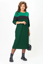 Sukienka Michel Chic #2188 zelenyj, chernyj