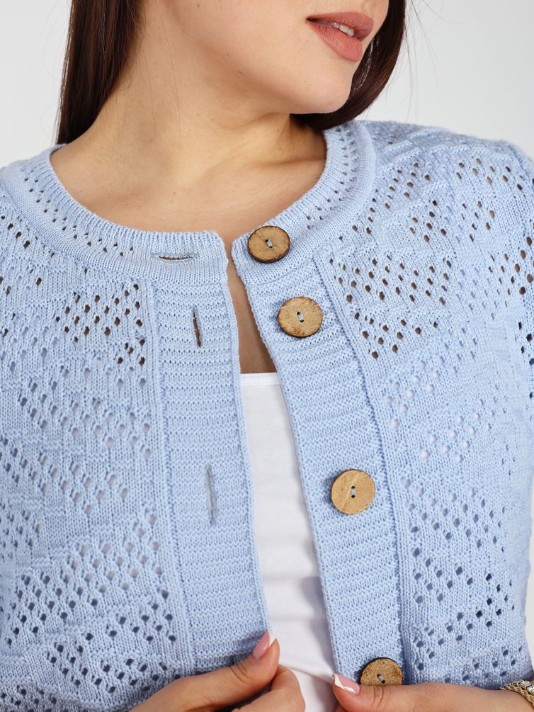 Кардиган BONADI арт. 2178 голубой
