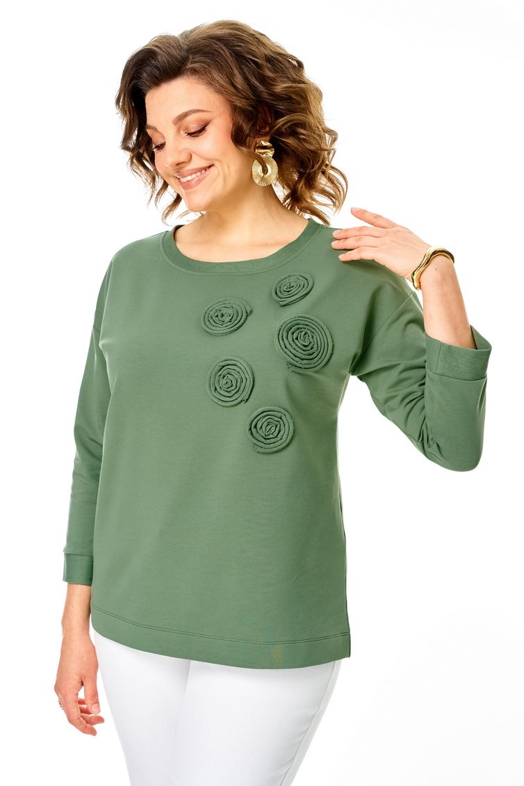 Джемпер Rumoda арт. 2268 светло-зеленый