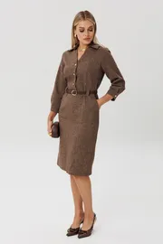 Dress Verita moda #N-2419 korichnevyj
