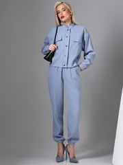 Garnitur DS Trend #K-1102 (Silno stilno, blyu)