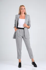 Garnitur Vilena-fashion #726 seraya kletka