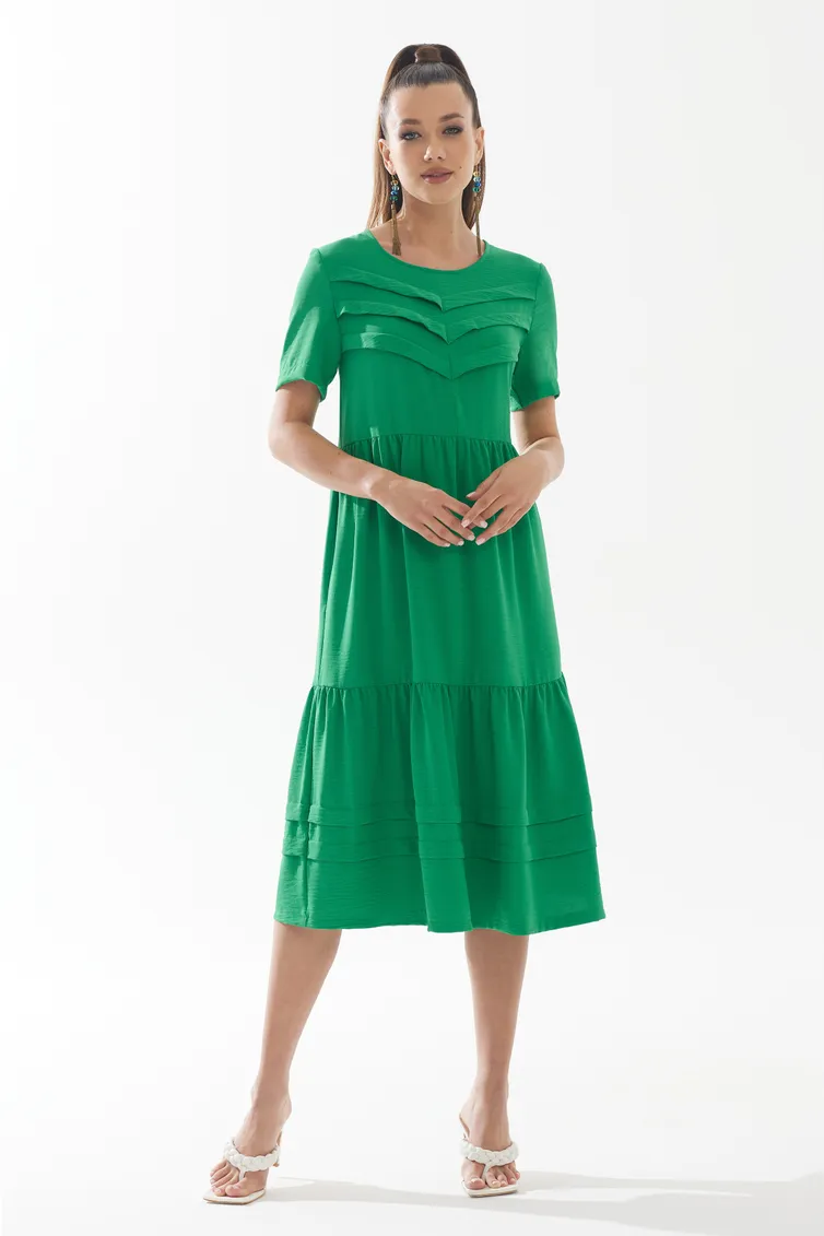 Платье Galean Style арт. 896.1 зеленый
