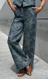 Trousers PRATA wear S037 sinij