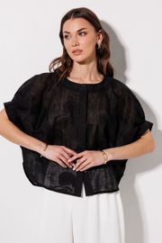 Блузка Люше арт. 4382 черный