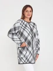 Sweter BONADI #2242 seryj