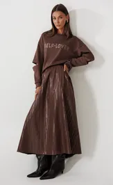 Spódnica Люше 4493 shokolad