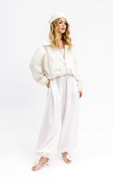 Trousers Pirs 6782 belyj