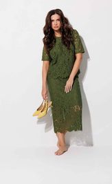 Костюм MiSlana 1307 зеленый