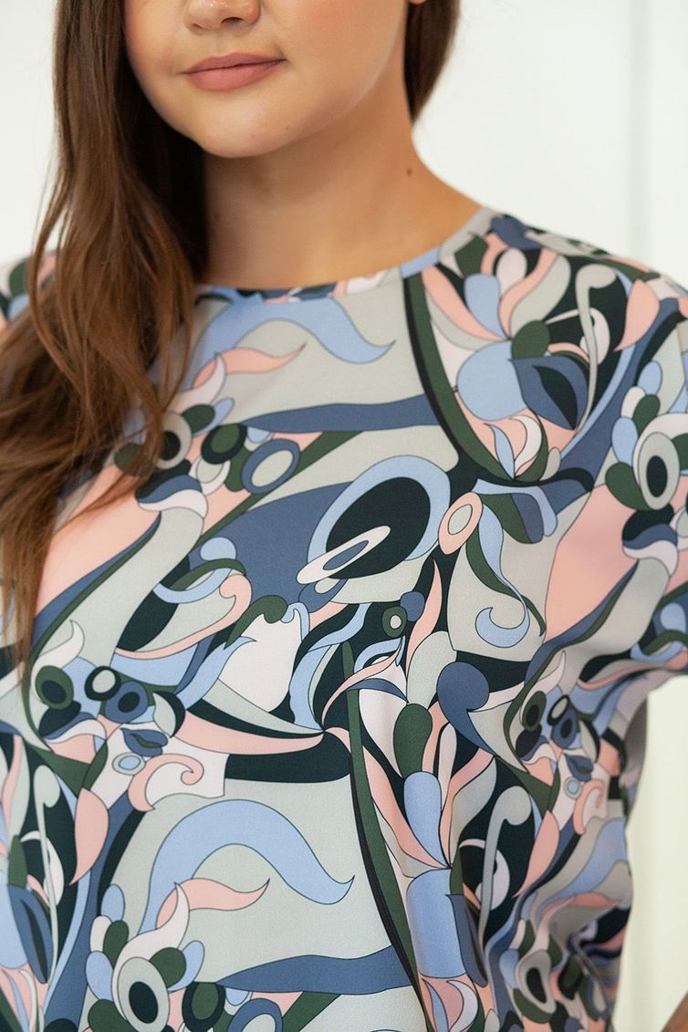 Блуза TOOK A LOOK & Angelika арт. ТБ-300 абстракция