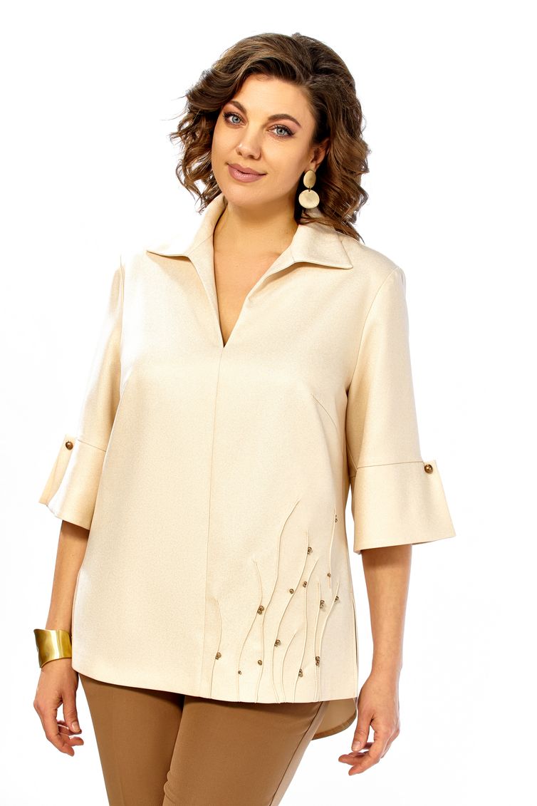 Комплект Ольга Стиль арт. С987 золото-коричневый