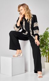 Костюм Ava fashion М-195 черный