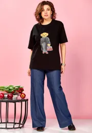 Футболка Ava fashion арт. М-176 черный
