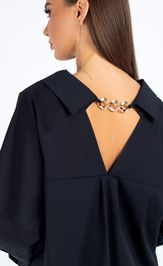 Blouse VIZAVI 727 chernyj