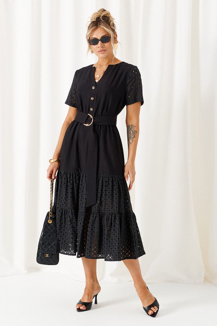 Платье Beautiful & Free арт. 6468 черный