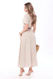 Dress Golden Valley #44177-2 seryj