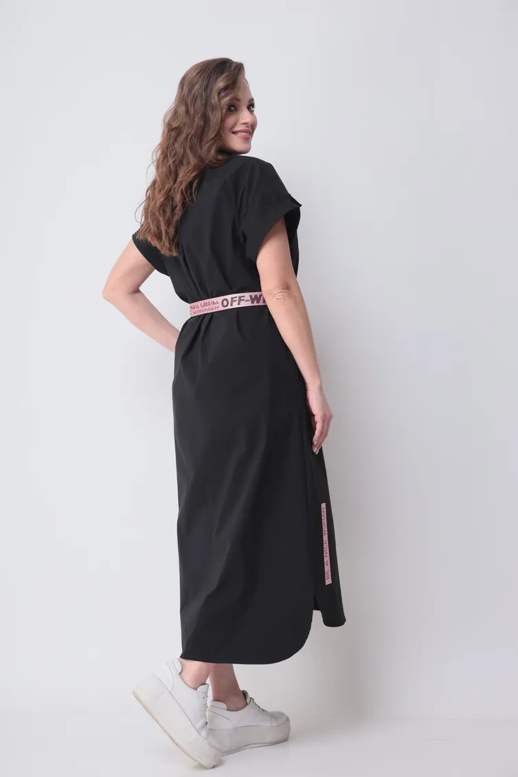 Платье Michel Chic арт. 993 черн+роз