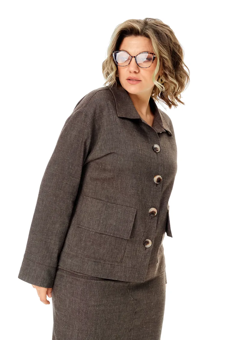 Garnitur Anastasia #1384 shokolad