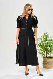 Suit Ava fashion #M-213 chernyj