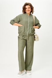 Suit Vilena-fashion #1173 xaki