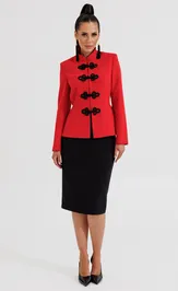 Костюм Galean Style 1015 красный