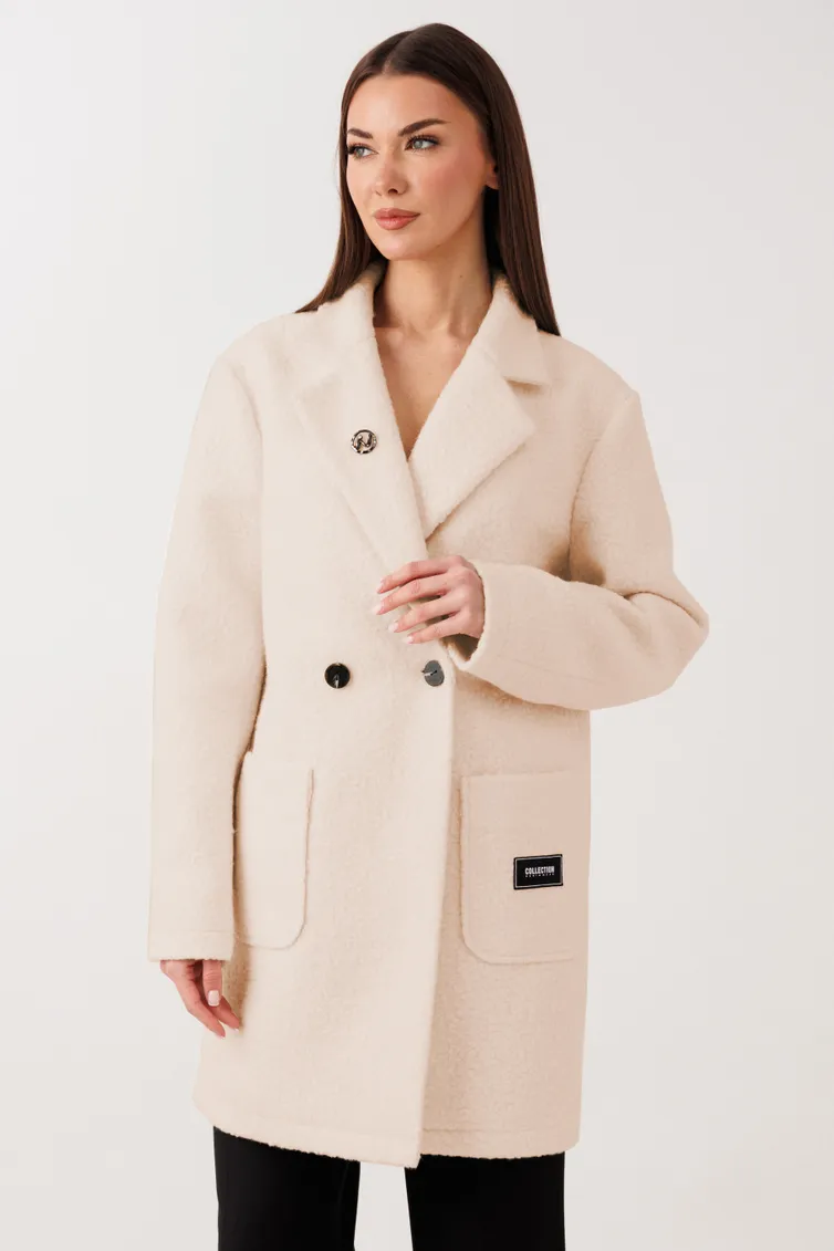 Пальто V&N fashion арт. 1116 бежевый