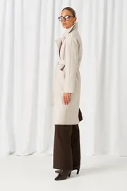 Coat Beautiful & Free #9029 molochnyj