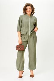 Suit Vilena-fashion #1173 xaki